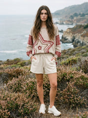 Starry Night Washed Terry Pullover - Westly