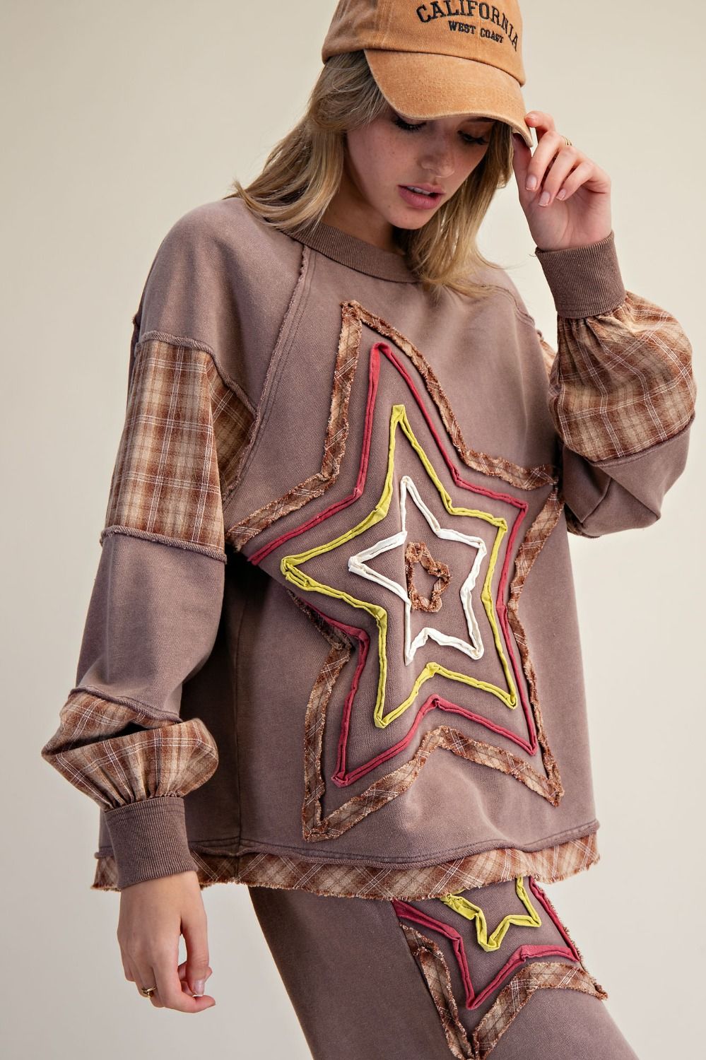 Starry Night Washed Terry Pullover - Westly