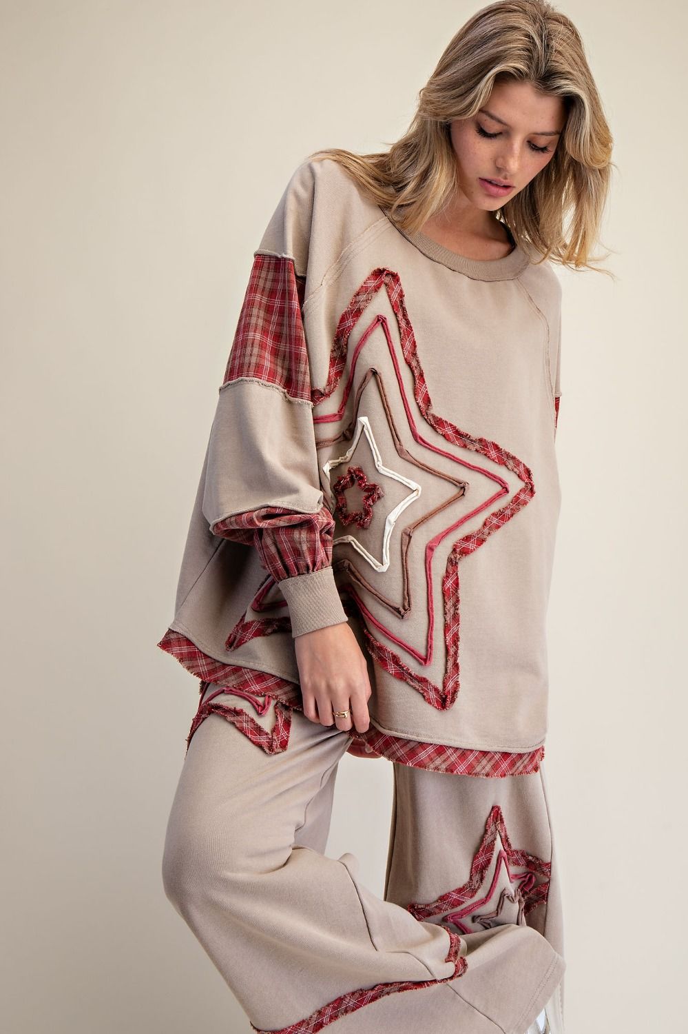 Starry Night Washed Terry Pullover - Westly
