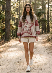 Starry Night Washed Terry Pullover - Westly