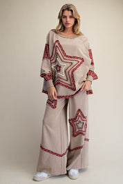 Starry Night Washed Terry Pullover - Westly