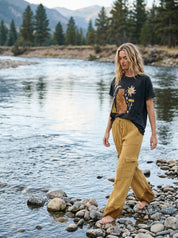 Starry Tiger Vintage Wash Graphic Tee - Westly