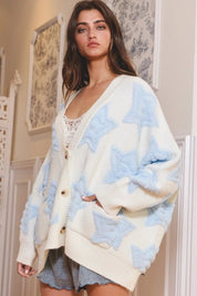 Starstruck Oversized Sweater Cardigan - Westly