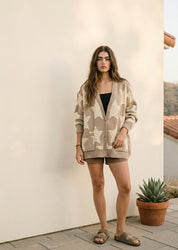 Starstruck Oversized Sweater Cardigan - Westly