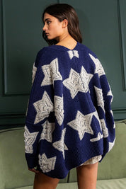 Starstruck Oversized Sweater Cardigan - Westly