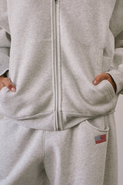 State Of Mind Oversized Zip-Up Hoodie - Westly