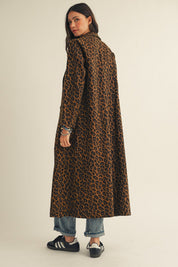 Stella Leopard Long Jacket - Westly