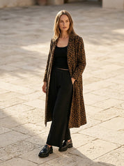 Stella Leopard Long Jacket - Westly