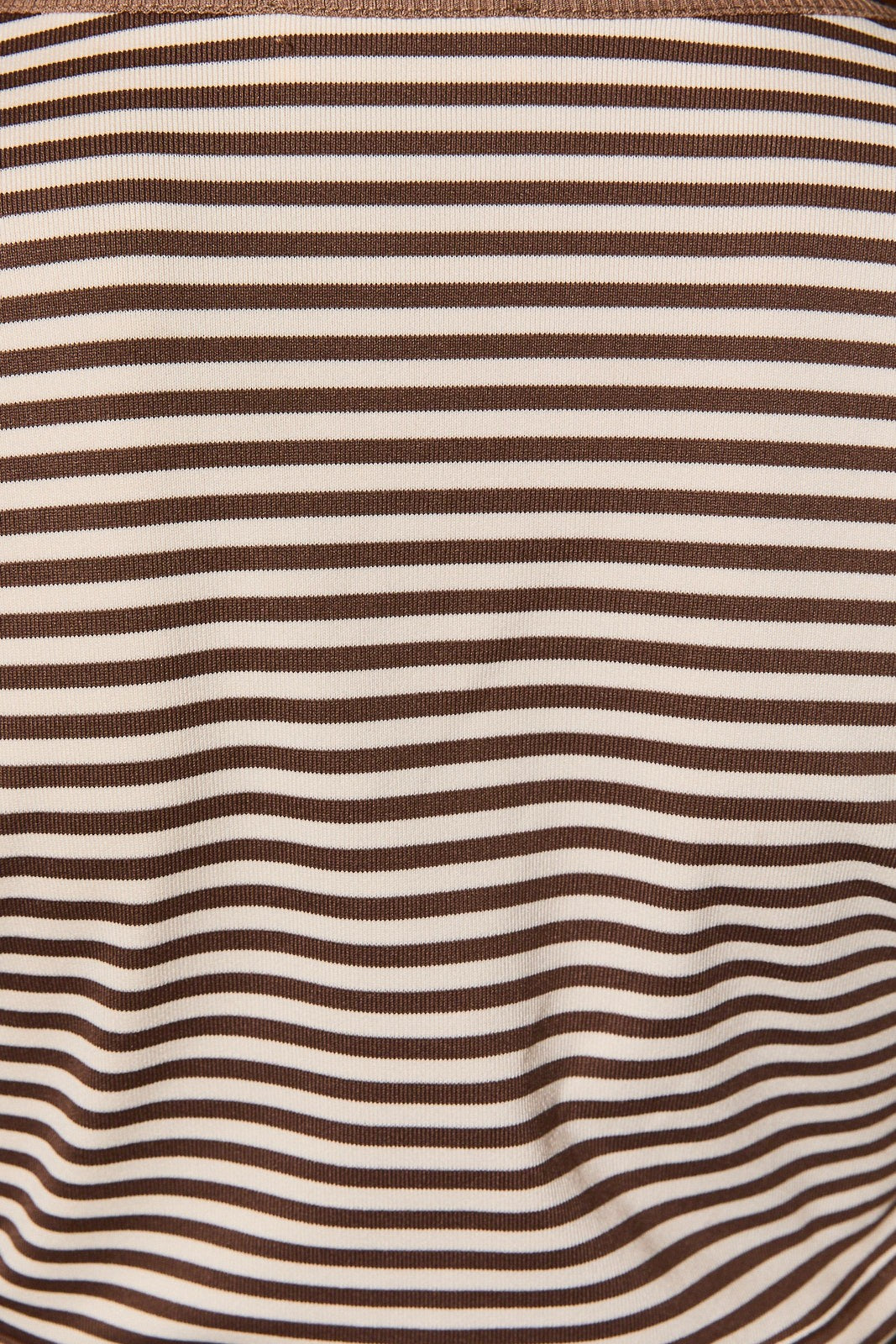 Still Hours Striped Lounge Pants - Cream Brown Stripe