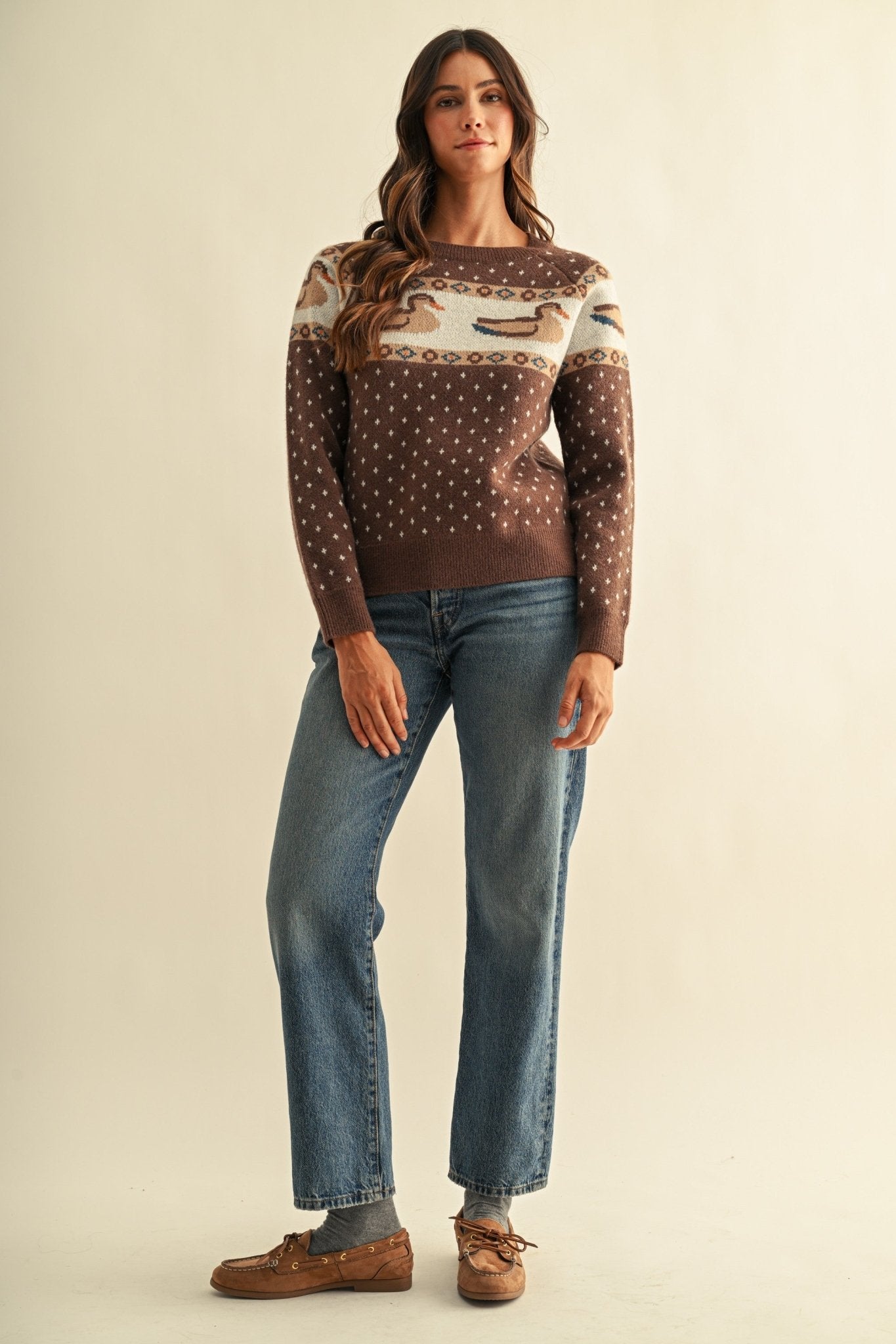 Stillwater Mallard Fair Isle Sweater - Westly