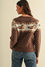 Stillwater Mallard Fair Isle Sweater - Westly