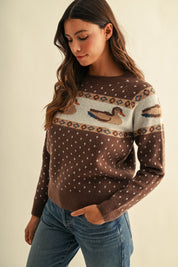 Stillwater Mallard Fair Isle Sweater - Westly