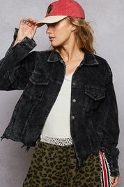 Stockyard Corduroy Trucker Shacket - Westly