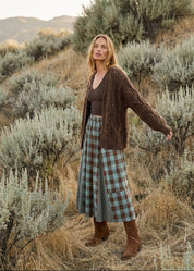 Stonehaven Open Knit Sweater Cardigan - Westly