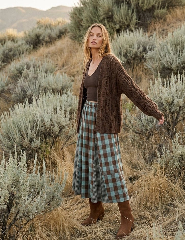 Stonehaven Open Knit Sweater Cardigan - Westly