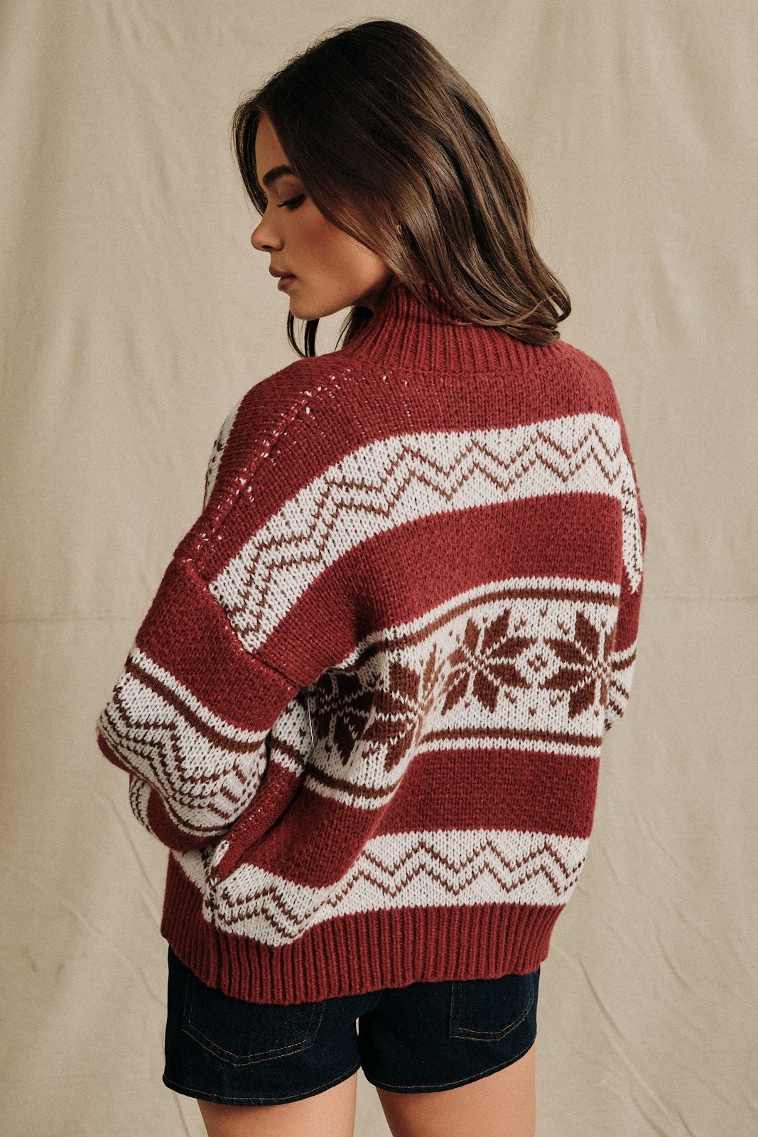 Stowe Fair Isle Zip Cardigan - Westly