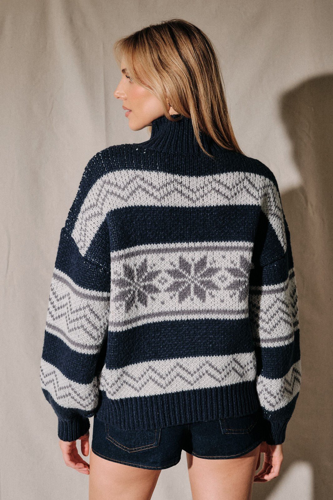 Stowe Fair Isle Zip Cardigan - Westly