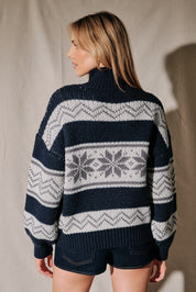 Stowe Fair Isle Zip Cardigan - Westly