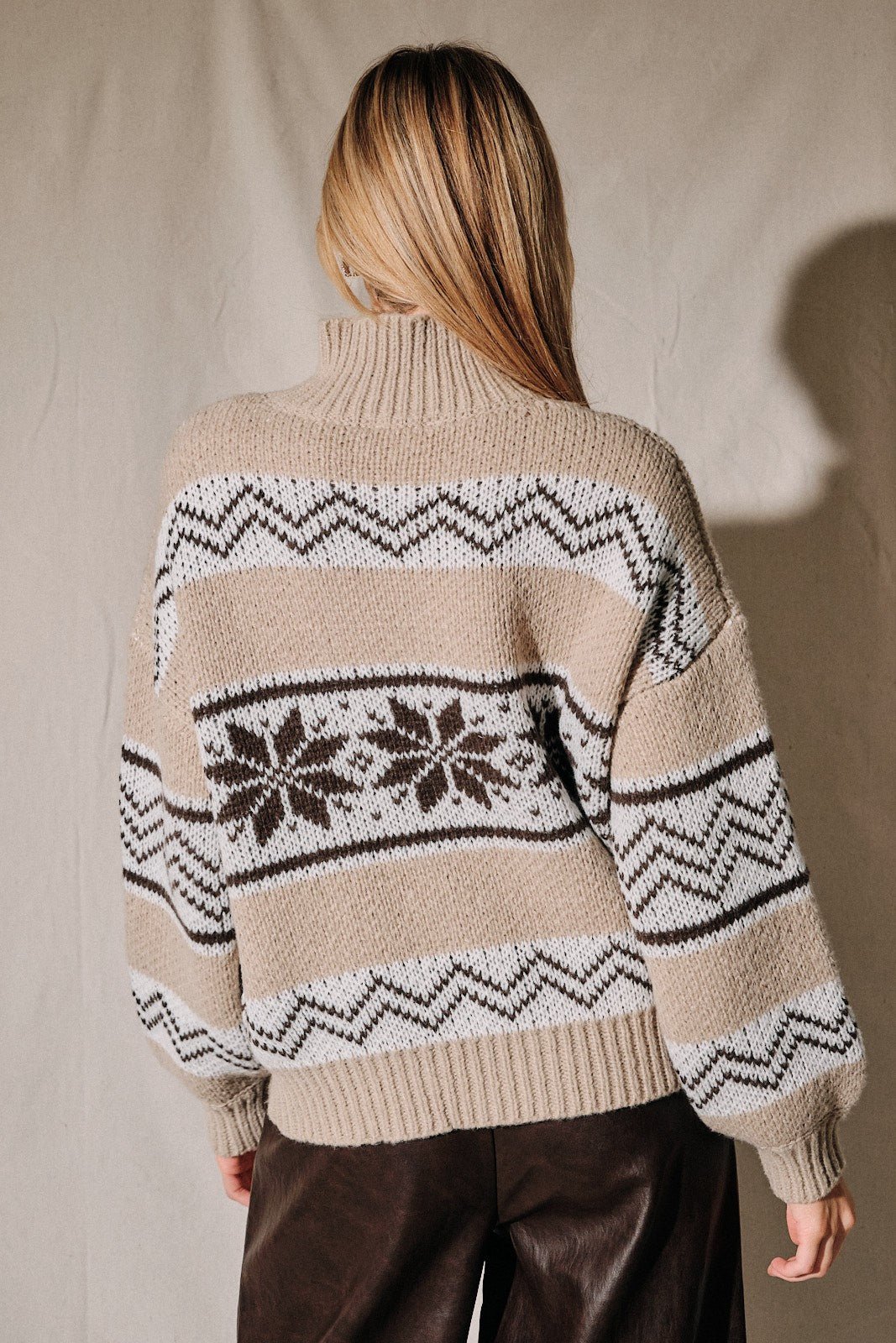 Stowe Fair Isle Zip Cardigan - Westly