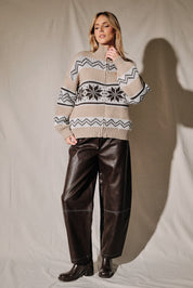 Stowe Fair Isle Zip Cardigan - Westly