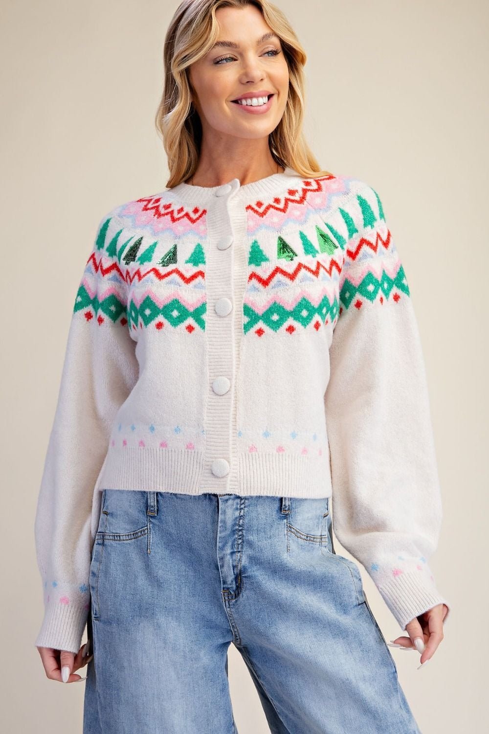 Sugarpine Fair Isle Cardigan - Westly