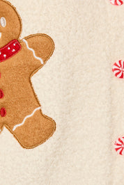 Sugarplum Gingerbread Knit Cardigan in Cream Red — product photo 08