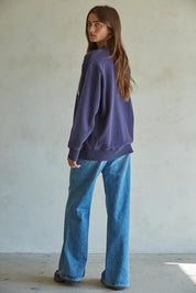 Summer Camp Oversized USA Sweatshirt - Westly