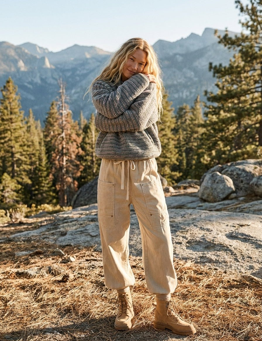 Summit Multi Stripe Sherpa Half-Zip Pullover - Westly