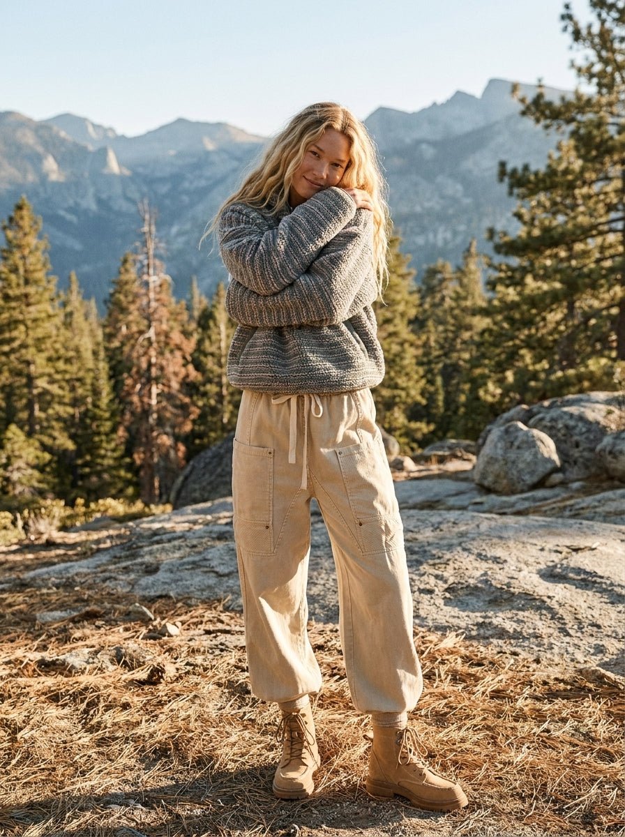 Summit Multi Stripe Sherpa Half-Zip Pullover - Westly