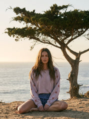 Summit Star Printed Washed Terry Pullover - Westly
