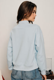 Summitline Ski Embroidered Sweatshirt - Blue