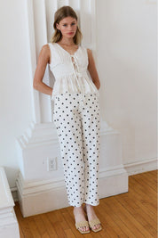 Sunday Lace Peplum Top - Westly
