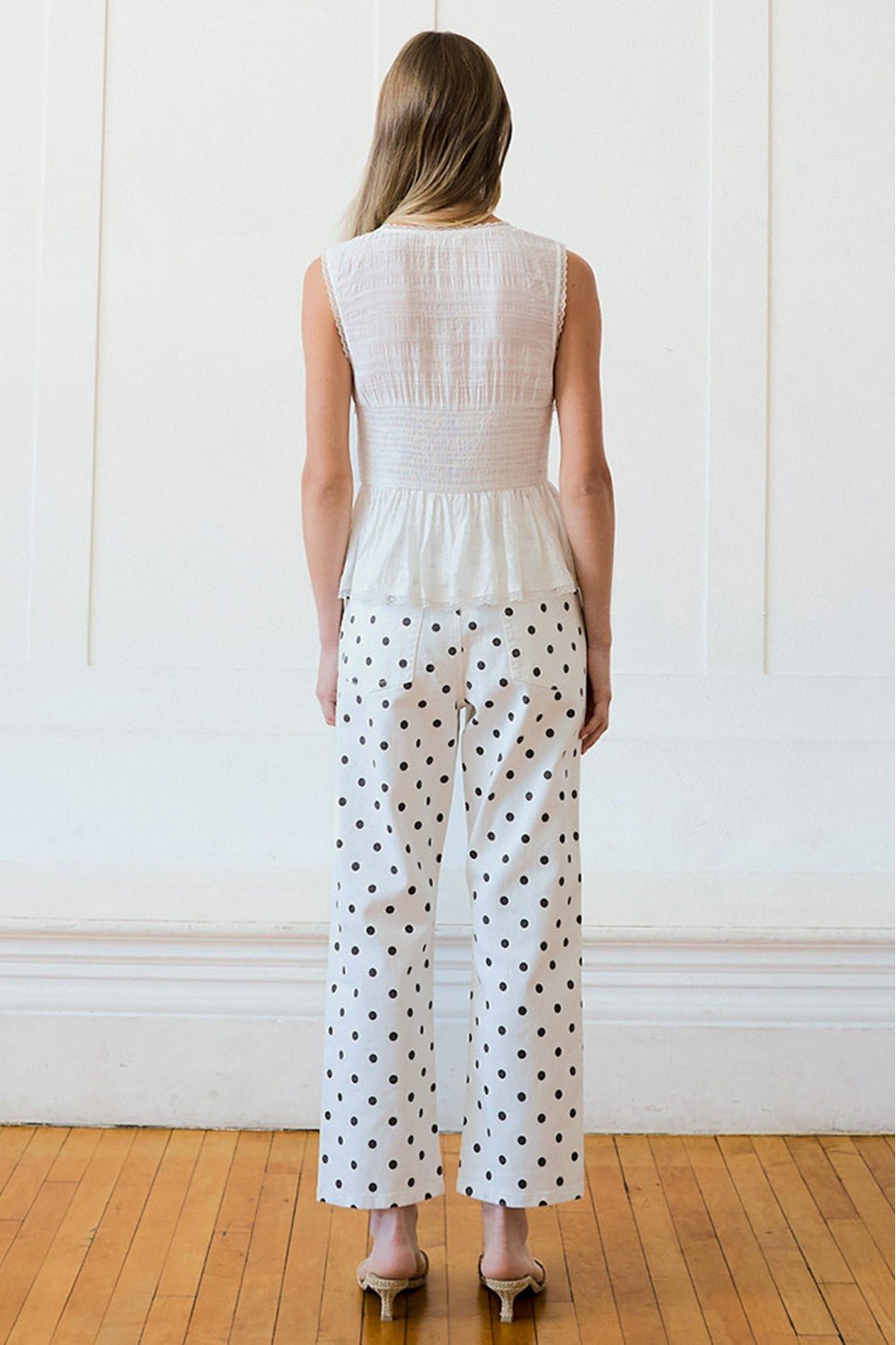 Sunday Lace Peplum Top - Westly