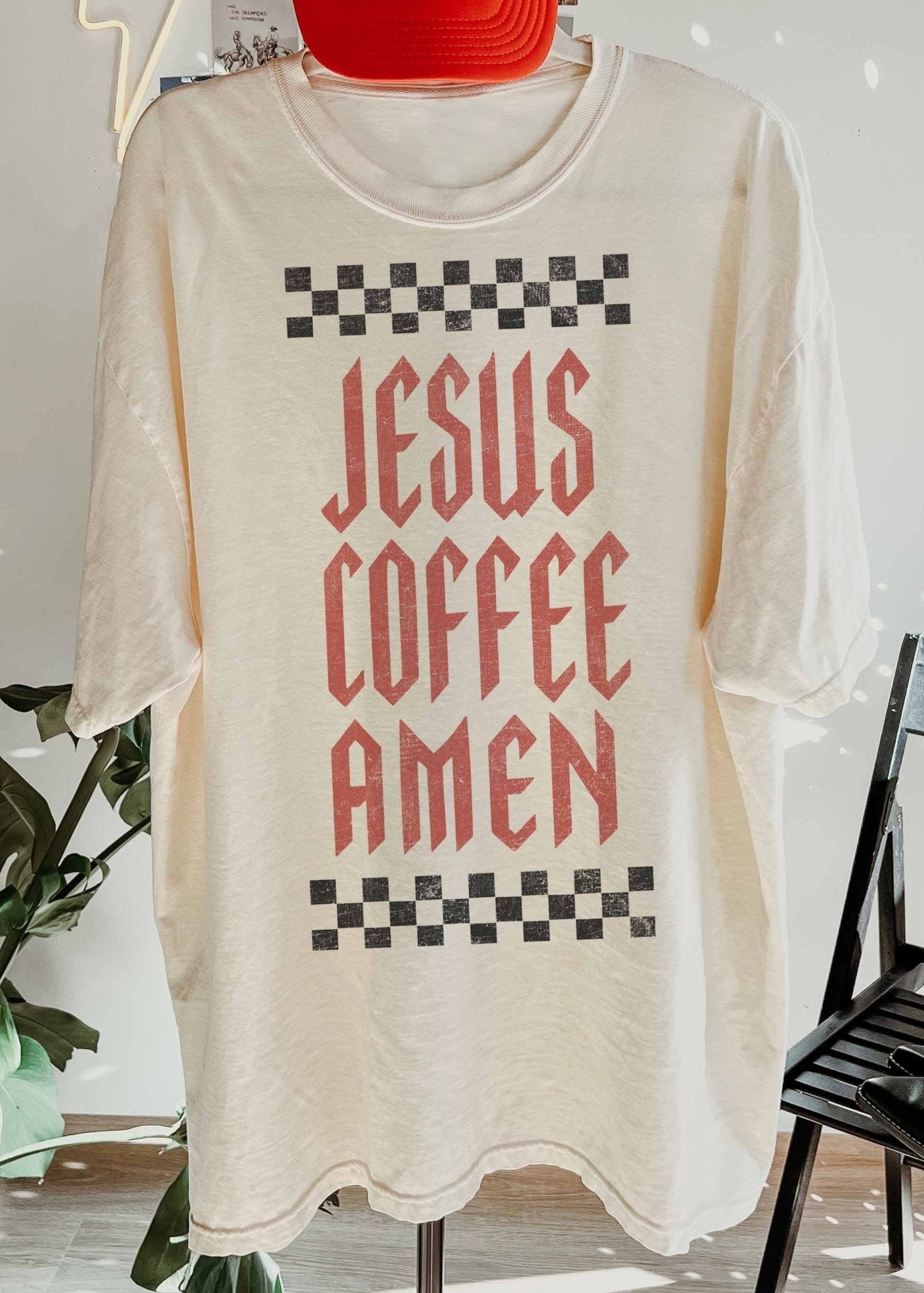 Sunday Ritual Oversized Graphic Tee - Westly