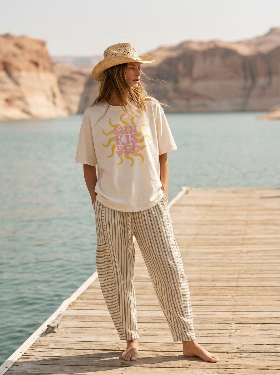 Sunkissed Oversized Graphic Tee - Westly