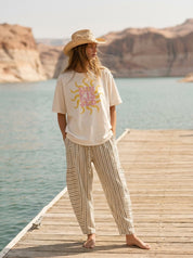 Sunkissed Oversized Graphic Tee - Westly