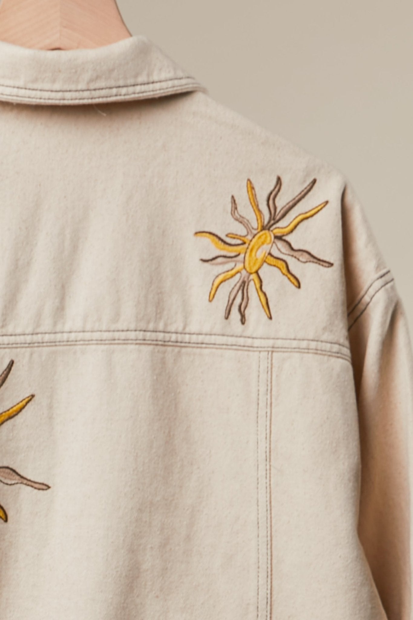 Sunroom Embroidered Utility Jacket - Westly