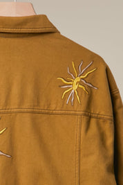 Sunroom Embroidered Utility Jacket - Westly