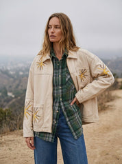 Sunroom Embroidered Utility Jacket - Westly