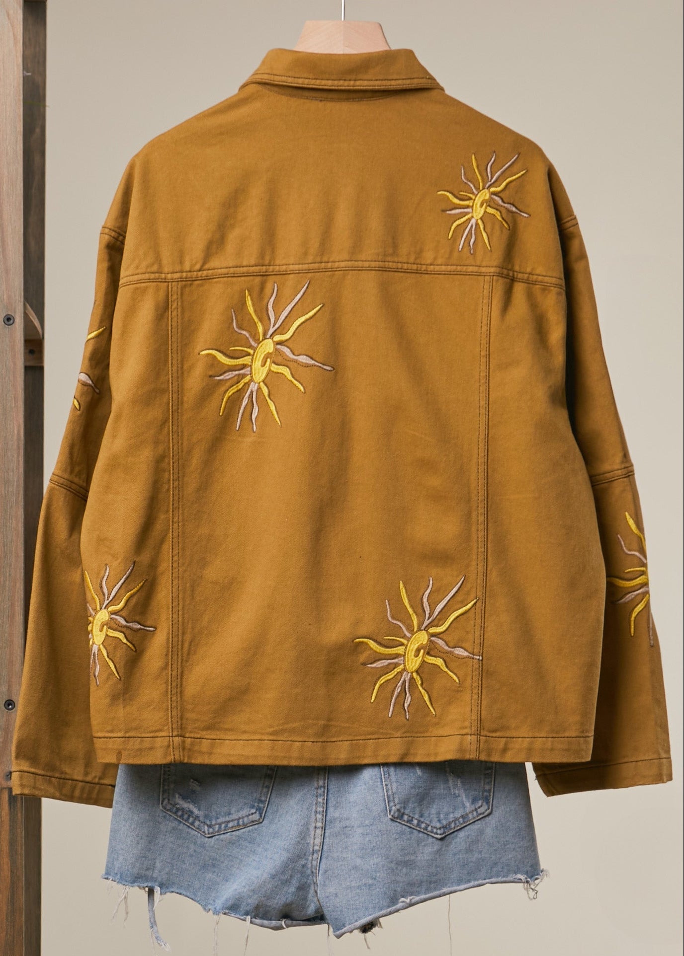Sunroom Embroidered Utility Jacket - Westly