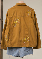 Sunroom Embroidered Utility Jacket - Westly