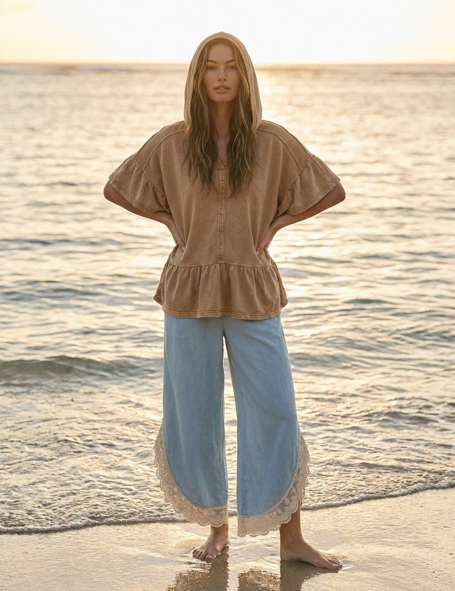 Sunset Cove Terry Pullover - Westly