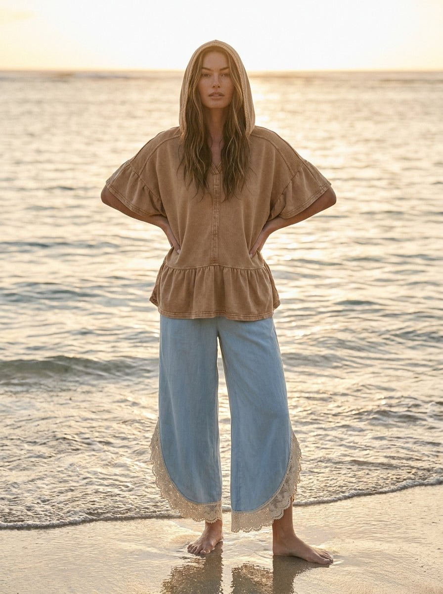Sunset Cove Terry Pullover - Westly