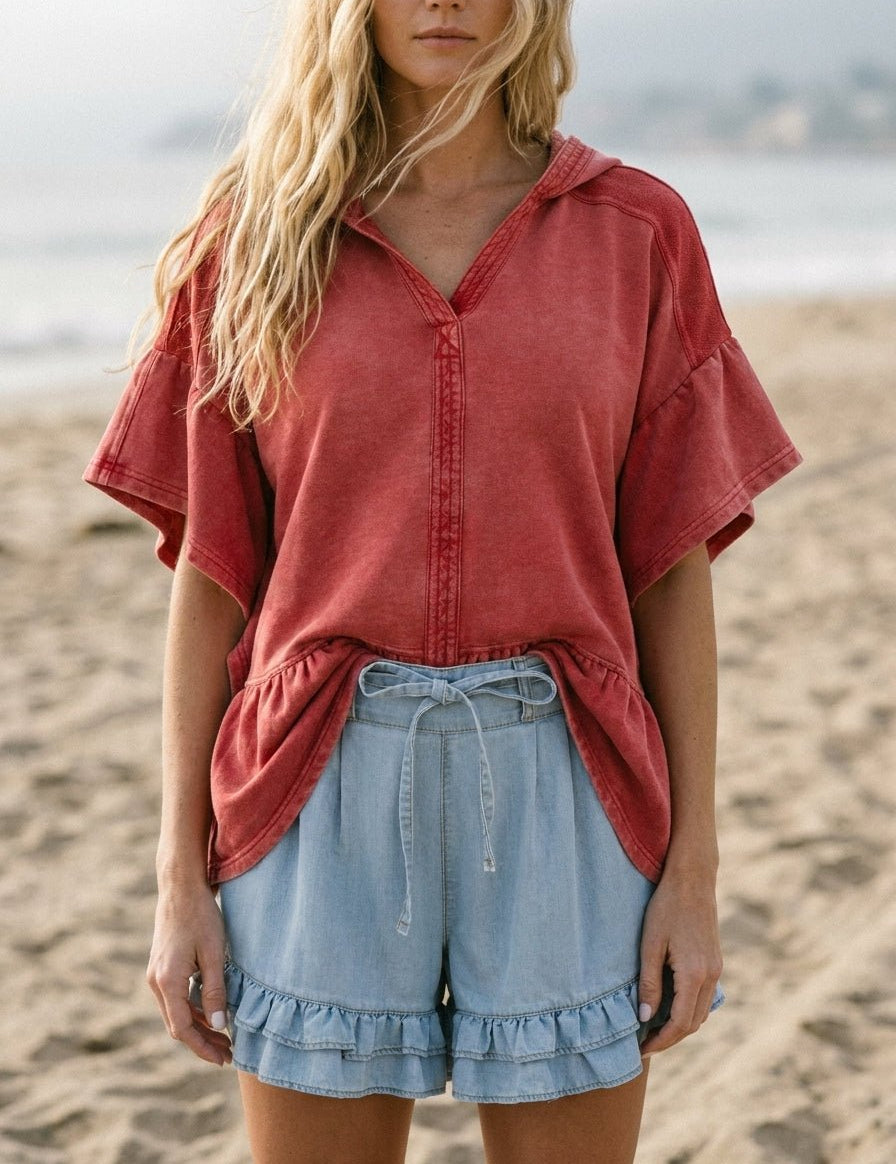 Sunset Cove Terry Pullover - Westly