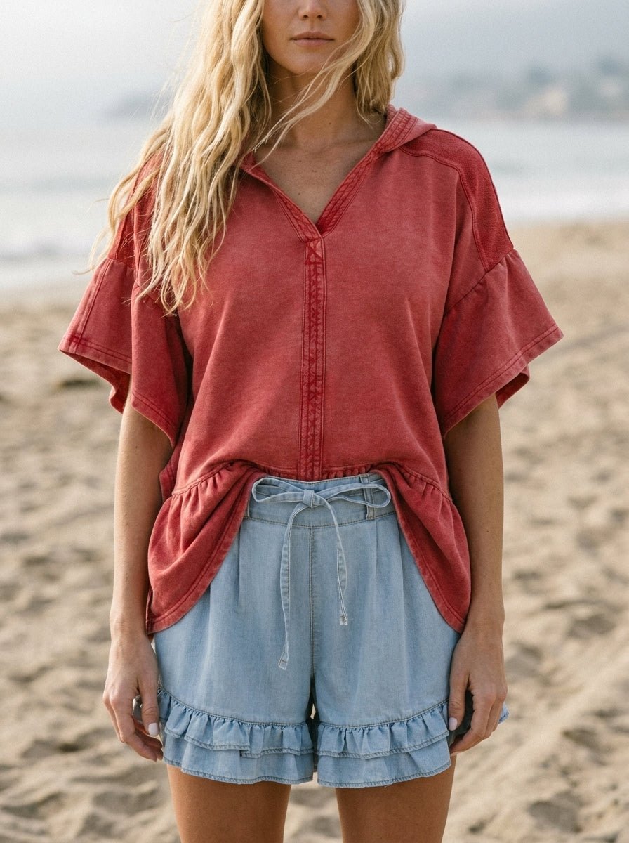 Sunset Cove Terry Pullover - Westly