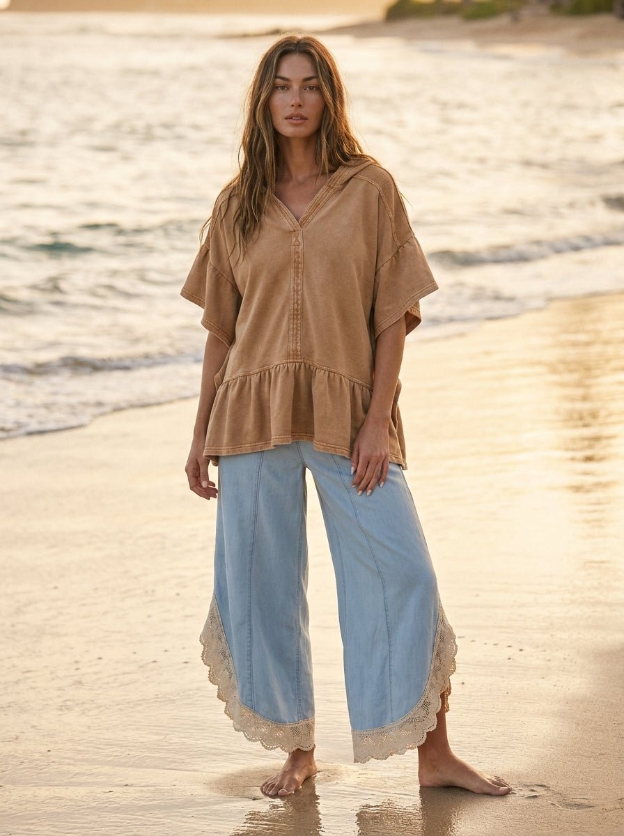 Sunset Cove Terry Pullover - Westly