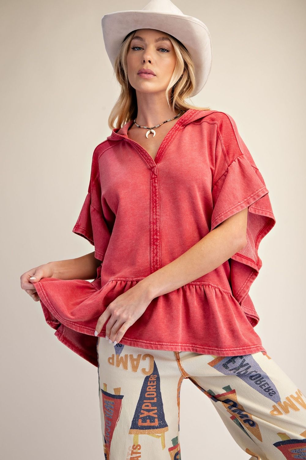 Sunset Cove Terry Pullover - Westly