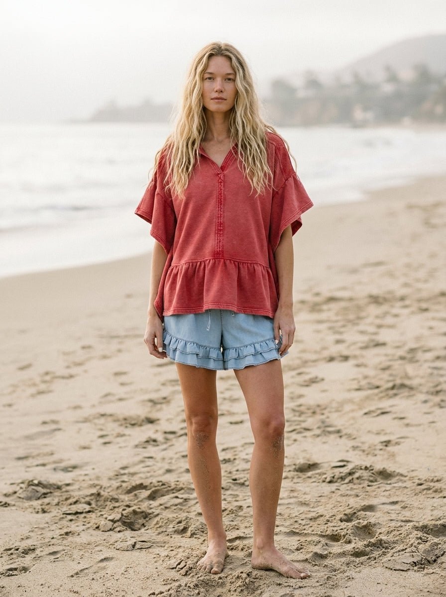 Sunset Cove Terry Pullover - Westly