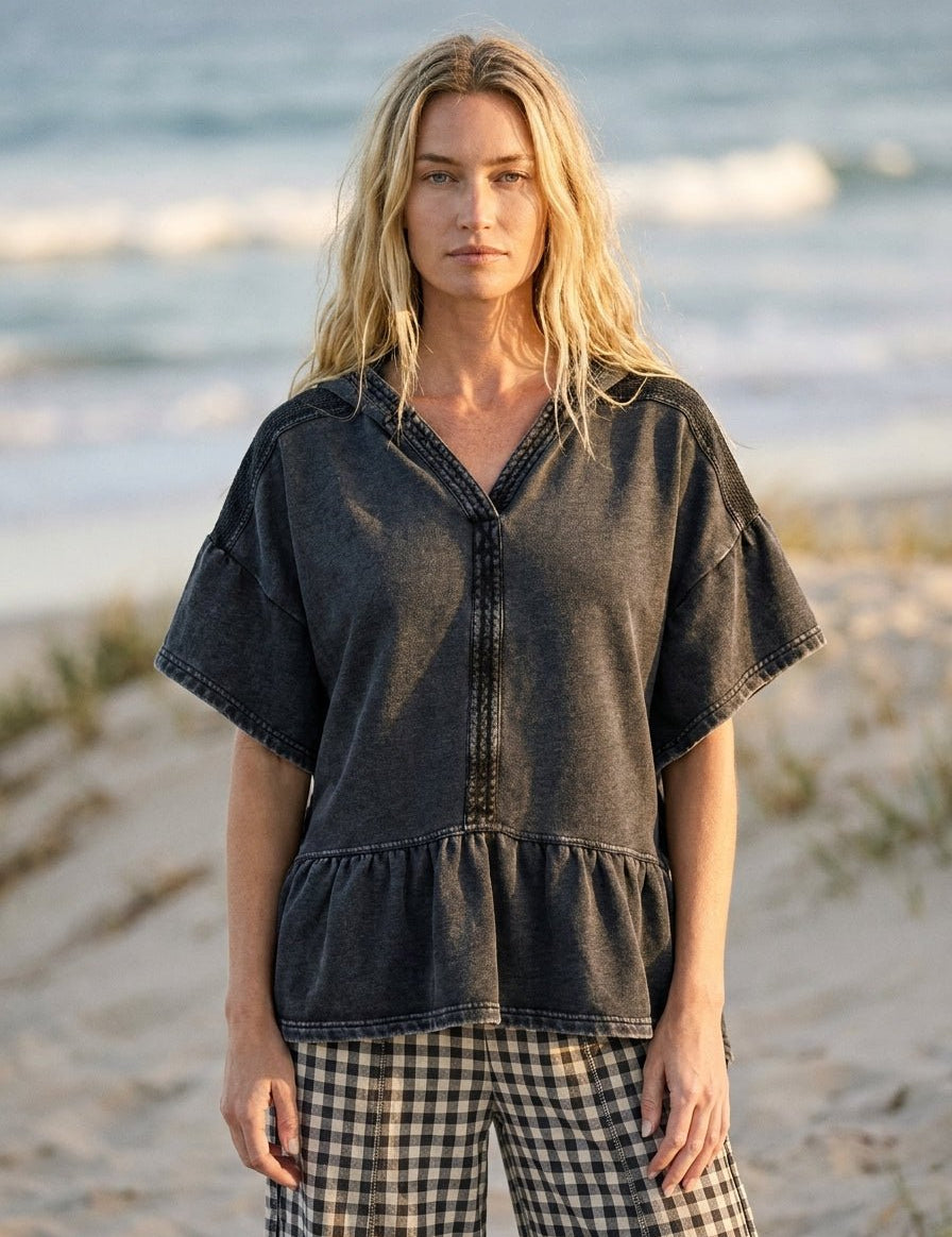 Sunset Cove Terry Pullover - Westly