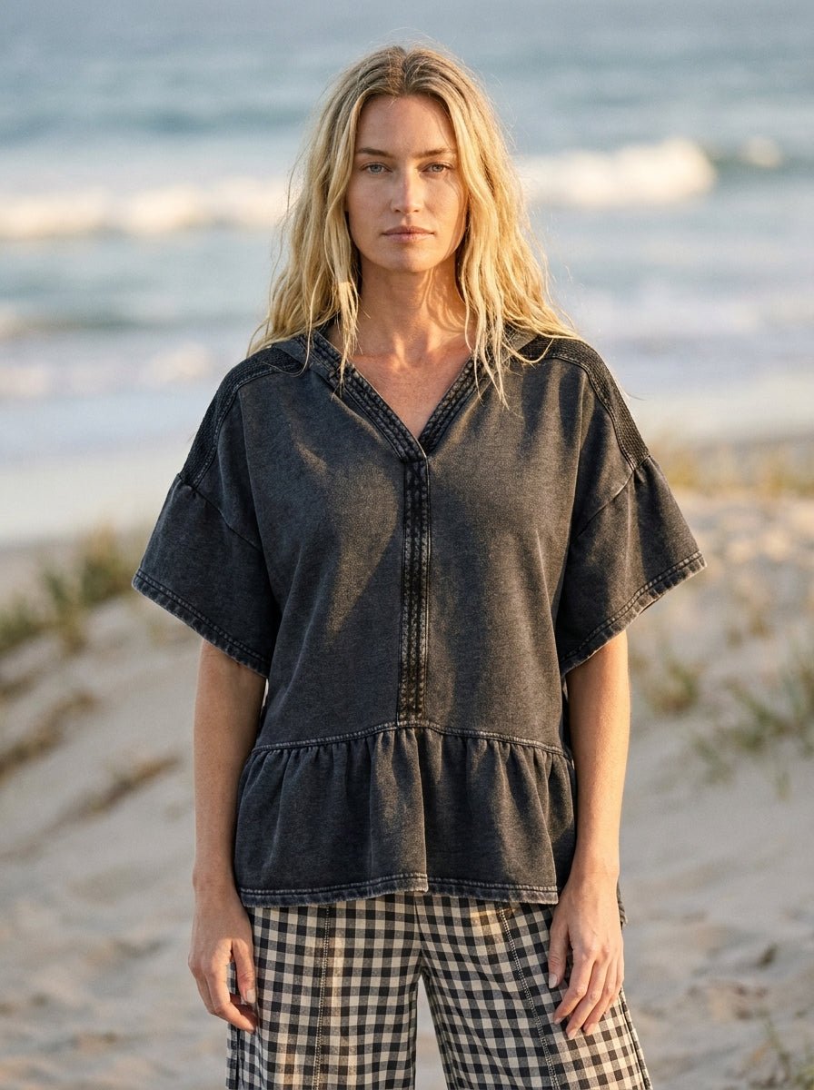 Sunset Cove Terry Pullover - Westly